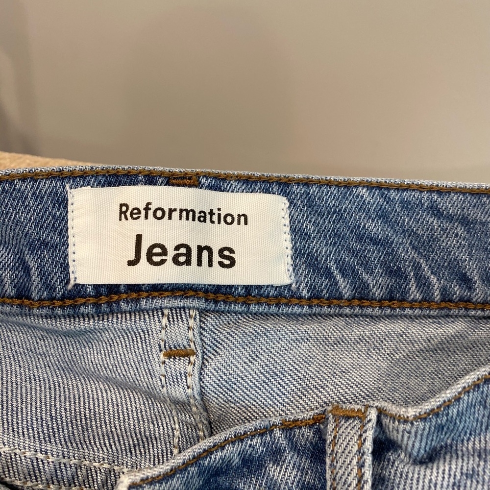 Reformation high & skinny jeans in Miami Destoryed - Picture 4 of 6